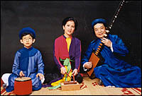 Ensemble Hat à dào - Musiciens : Pham Duc Thanh