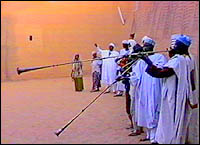 Ensemble de musique de cour du sultan de Damagaram / Photo : Musée national du Niger