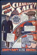 Page de couverture, Army and Navy 
Mid-winter 1933-1934.