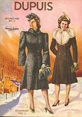 Page de couverture, Dupuis 
Frres 
automne hiver 1944-1945.