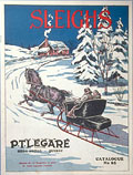 Catalogue de traineaux de 
P.T.Legar, page de couverture.