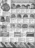 Hats, Dupuis Frres Automne 
hiver 
1951-52, p.24.