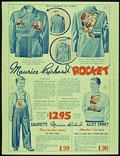 Maurice Richard hockey clothing, 
Dupuis Frres Mi-hiver 1951-52.