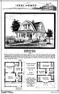 Modle de maison 
Earlsfield, Eaton's Plan Book of Modern Homes 
1919.