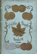 Catalogue J.Arthur Paquet, page 
de couverture; La Compagnie Paquet Limite automne hiver 1909-1910, 
page 
de couverture.