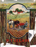 P.T.Legar 
s'oriente vers 
les mileux ruraux, 1920.