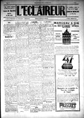 Annonce publicitaire pour le comptoir 
postal, L'claireur, 10 mars 1910.