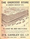 Le magasin Carsley, rue Notre-Dame, 
Fall Winter 1901-1902, p.2.