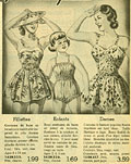 Maillots de bain, Dupuis Frres 
mi-t 
1951, p.5.