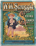 W. H. Scroggie Spring Summer 1905, 
page de couverture.