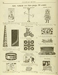 Gamme de jouets  50 sous, 
Henry 
Morgan Christmas 1908, p.14.