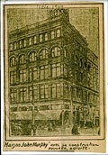 Le magasin John Murphy, rue 
Sainte-Catherine, 1909.