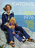 Page de couverture, Eaton's Spring 
Summer 1976.