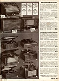 Viking table phonographs, Eaton 
Automne hiver 1946-47, p.383.