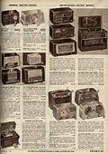 Crosley clock radio, Eaton's Fall 
Winter 1955-56, p.439.