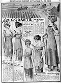 Women's corsets, Eaton's Spring Summer 
1915, p.113.