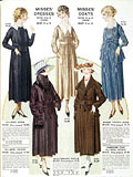 Wool coats and dresses, Eaton's Fall 
Winter 1918-19, p.63.