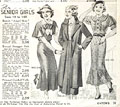 Swagger suits for girls, Eaton's 
Spring Summer 1936, p.31.