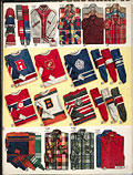 Chandails et bas de hockey dans le 
catalogue de 1950-1951