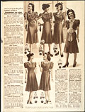 Robes dans le catalogue de 1939-1940