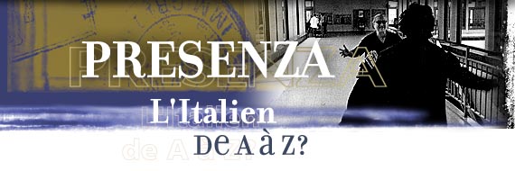 PRESENZA - L'Italen de A à Z