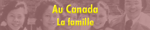 Au Canada - La famille