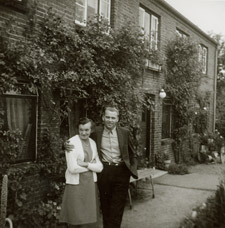 Anna et Chris Bennedsen, Spandet, Danemark, vers 1969