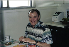 Chris Bennedsen, chez lui, vers 2001
