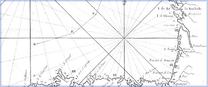 Carte du golfe de Gascogne - 
Bibliothque nationale du Canada
