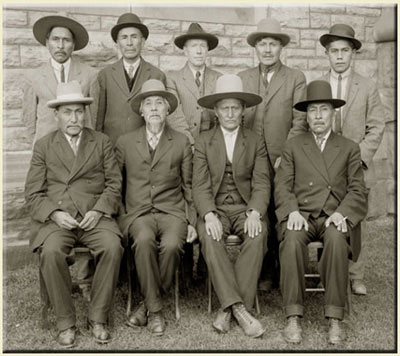 Dlgation de chefs Autochtones, Ottawa, 1916., © MCC/CMC, 36002