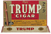 Étiquette de boîte à cigares : The Trump Cigar