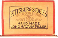 Étiquette de boîte à cigares : Gold Coin