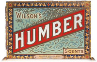 Cigar box label : Humber