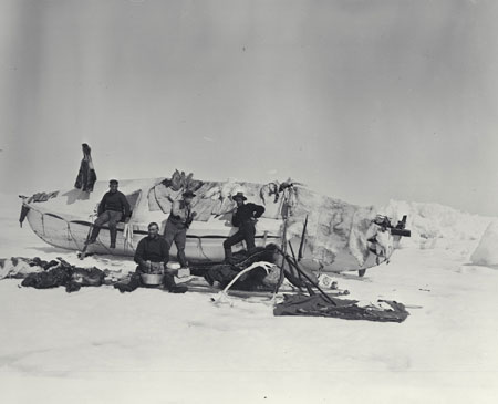 Hommes revenant de l'le Southampton, Territoires du Nord-Ouest (Nunavut), © MCC/CMC, Albert P. Low, 2891