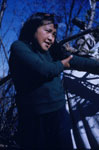 Marion Able, jeune Autochtone d'appartenance gwitchin (kutchine) et fille de l'ancien chef Charlie Able, Old Crow,Yukon, © MCC/CMC, Pre J.M. Mouchet, S2004-1308