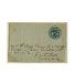 Essai de J. E. Morton, un entier postal de deux penny