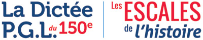 Logo - La Dictée P.G.L. - Les escales de l’histoire