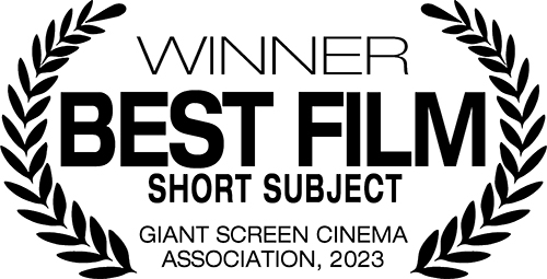 Gagnant - en anglais, Short Subject, Giant Screen Cinema Association, 2023
