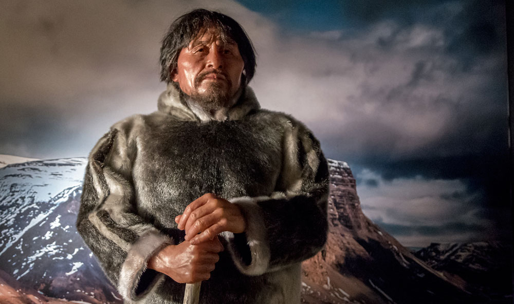 Reconstitution d’un ancêtre inuit