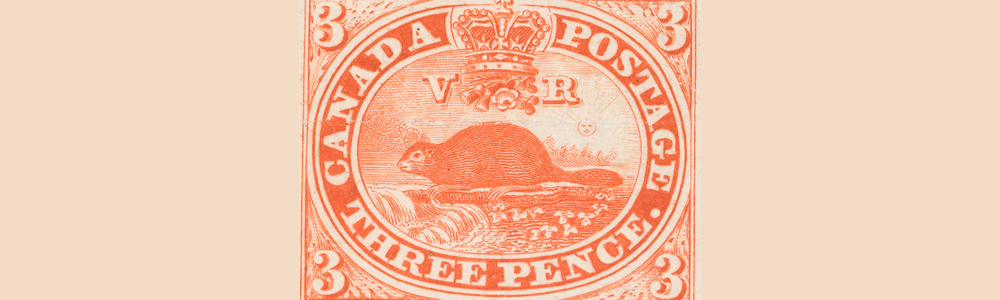 Le timbre-poste canadien de trois pence