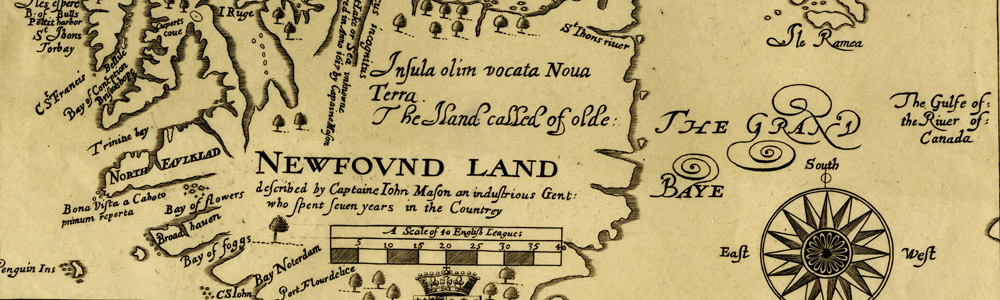 Carte de Terre-Neuve, 1620