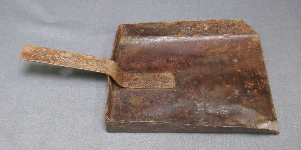 Handmade shovel excavated from the Morrissey Internment Camp escape tunnel.