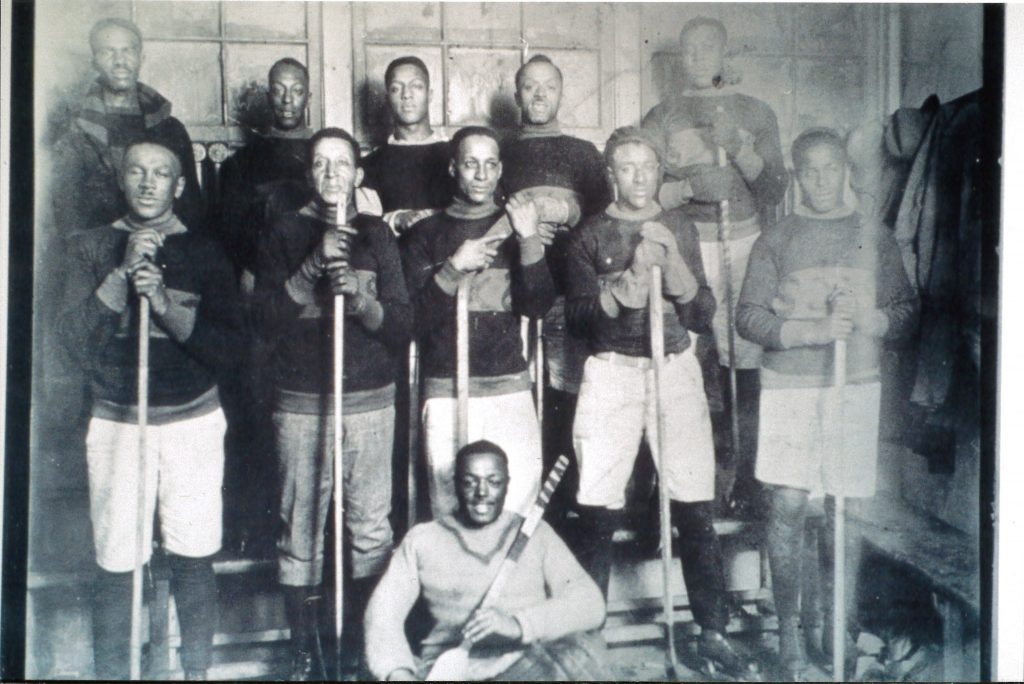 The 1921 Africville Sea-Sides. Photo courtesy of Nova Scotia Sport Hall of Fame. Artifact 995.05.01.