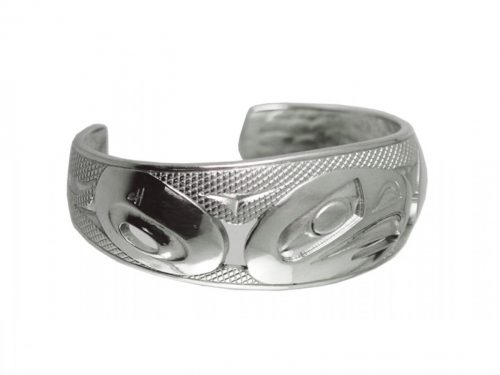 Silver Pewter Eagle Bracelet by Corrine Hunt