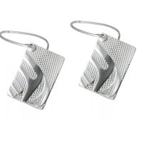 Killer Whale Silver Pewter Nexus Earrings by Corrine Hunt