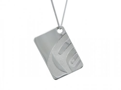 Killer Whale Silver Pewter Nexus Pendant by Corrine Hunt