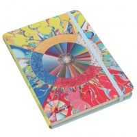 Hardcover journal by Alex Janvier Morning Star Painting