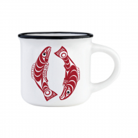 Espresso Mug - Salmon by Francis Horne Sr.