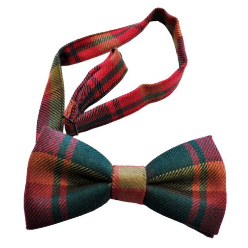 Maple Leaf Tartan Bowtie
