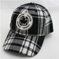 Plaid Canada Cap